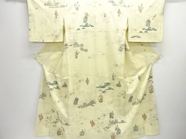 JAPANESE KIMONO / TSUKESAGE KOMON / PEOPLE IN THE PAST